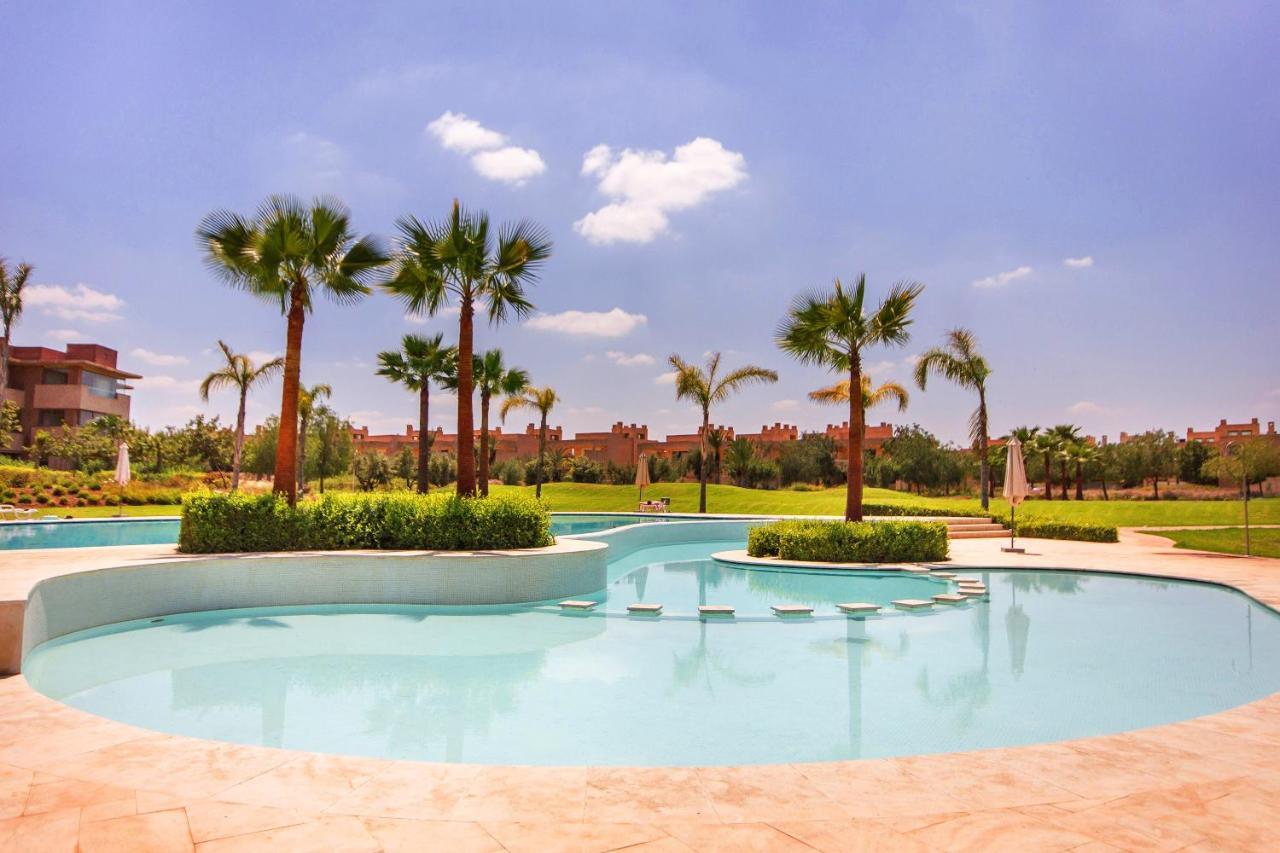 Lumineux Et Vue Degagee Sur Piscine A Prestigia Lägenhet Marrakesh Exteriör bild